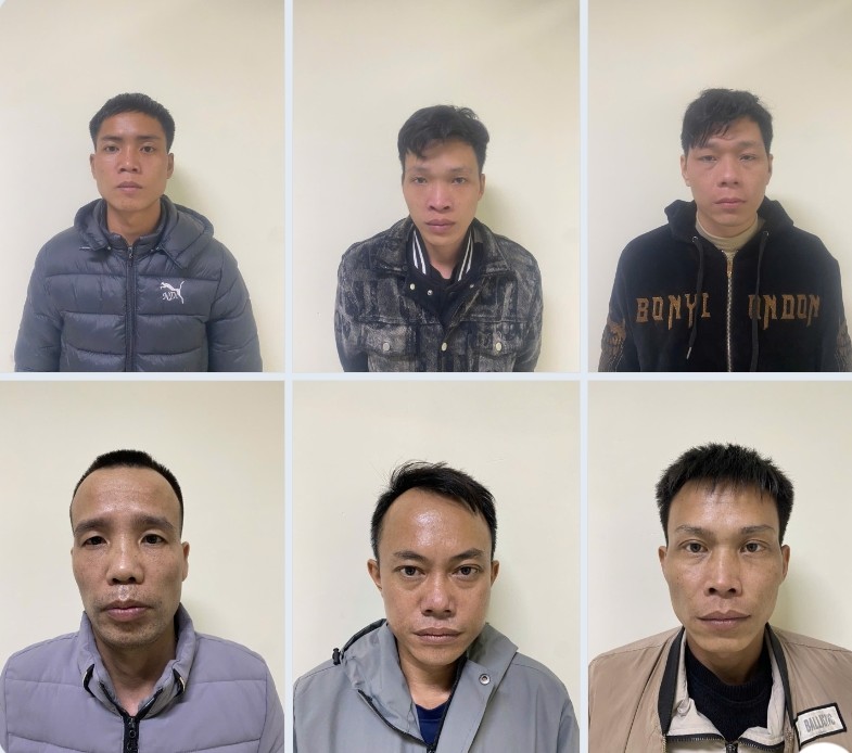 Công an huyện An Dương: Bắt giữ 6 đối tượng tổ chức sử dụng trái phép chất ma túy